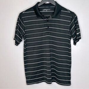 Nike Golf Black‎ and White Polo Shirt Size L